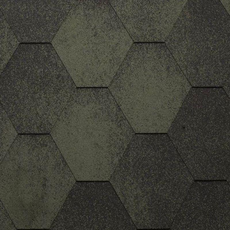 Гибкая битумная черепица Katepal Jazzy (Джази), коричневый